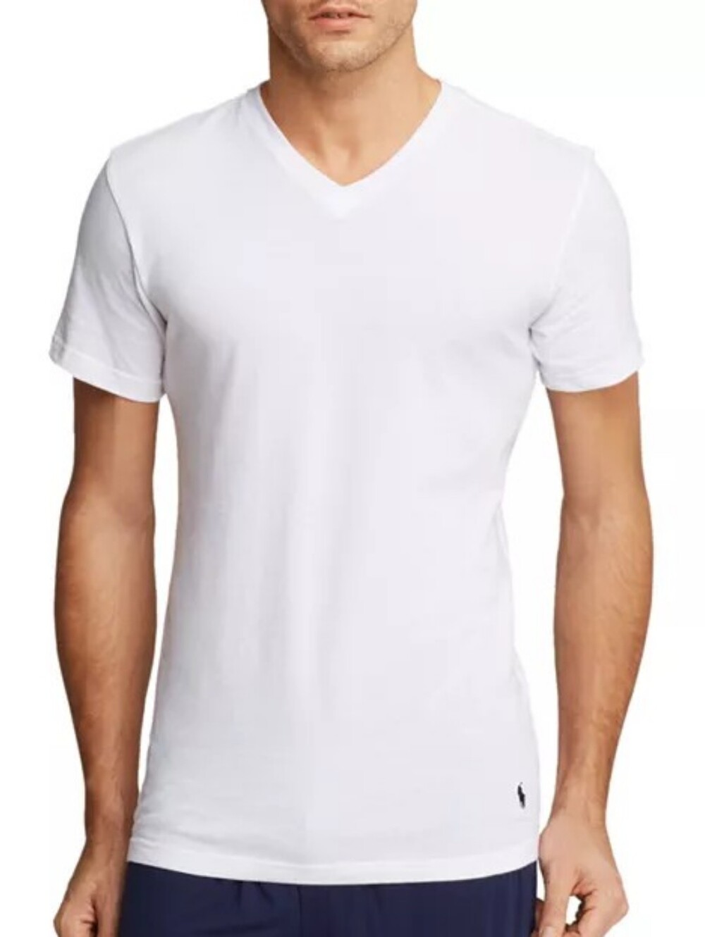 Polo Ralph LaurenSlim Fit V-Neck Undershirt, Pack of 3